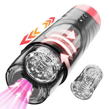 Elektrischer Masturbator Rotation Ultra Power LOU-1855